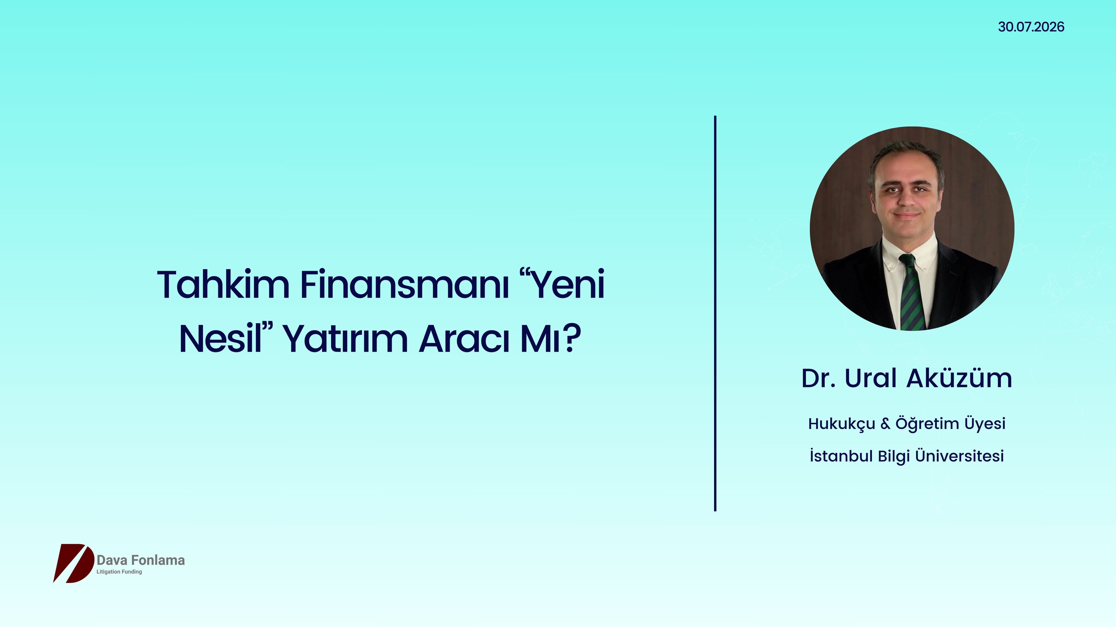 Tahkim Finansmanı “Yeni Nesil” Yatırım Aracı Mı?